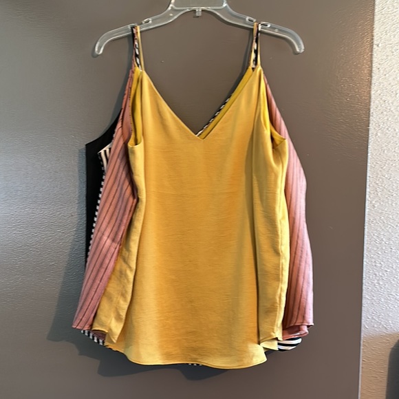 4 camisoles from Express double lined v-neck - Picture 3 of 4